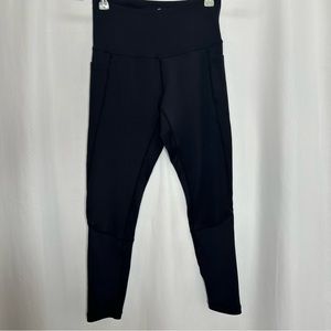 Feed Me Fight Me Black High-Waist Leggings